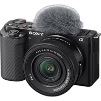 Sony Mirrorless Interchangeable Lips Vlogcam Zv-E10 [Zv-E10K B] Wi-Fi Vlog 4K