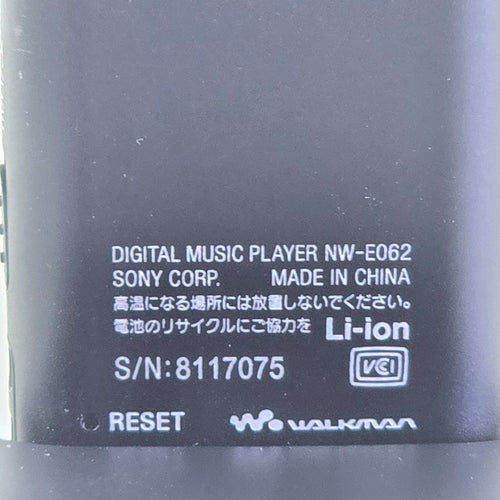 Others Sony Walkman Digital Audio Nw-E062