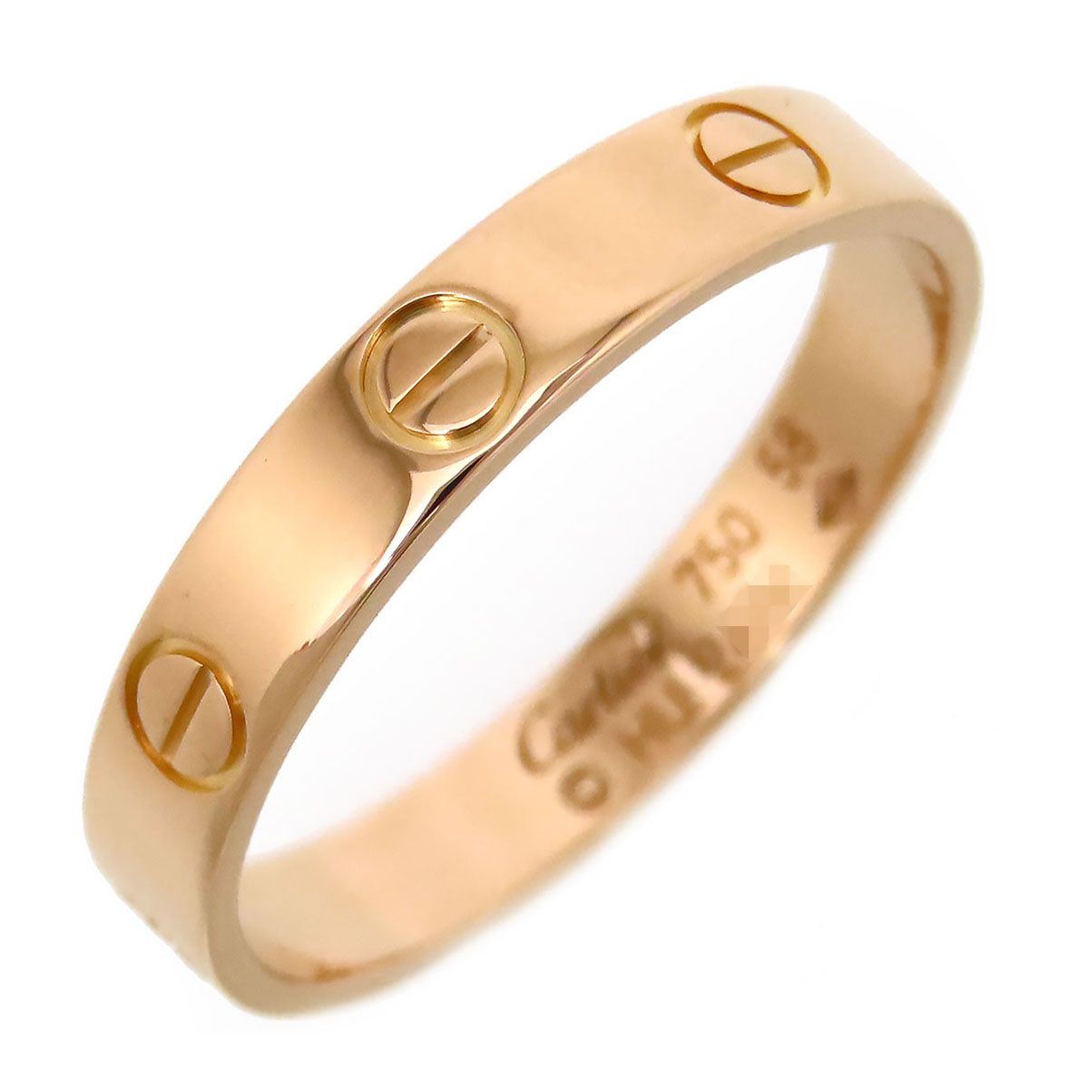Cartier Ring #58 B4085258 750 (K18Pg)