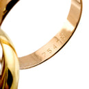 Cartier Ring Mm #51 K18 Yg Wg Pg 3 750 Trinity 90328285