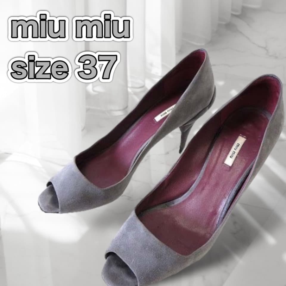 Miu High Heels Pumps Miumiu 23.5