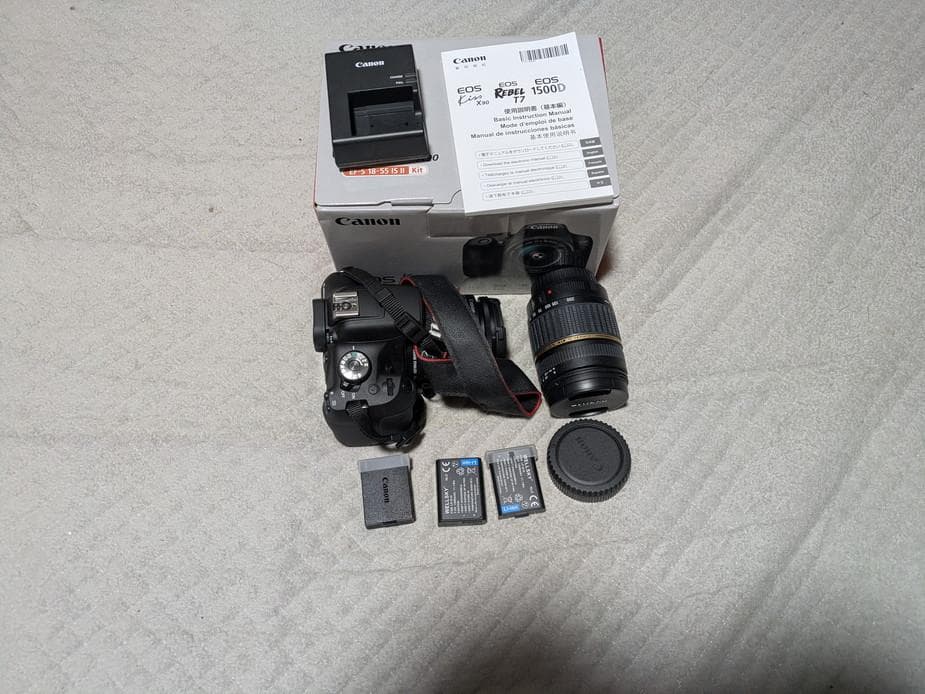 Digital Slr Eos Kiss X90 Tamron 18-200Mm
