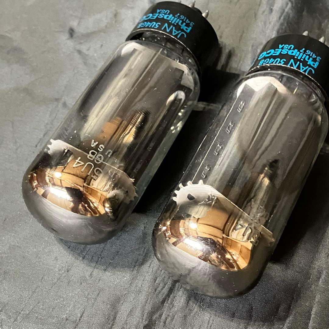 Philips Vacuum Tubes Ecg Jan 5U4Gb 2
