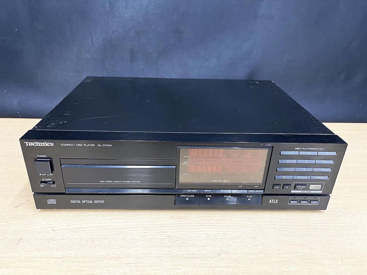 Cd Md Cassette Deck Technics Sl-D7000