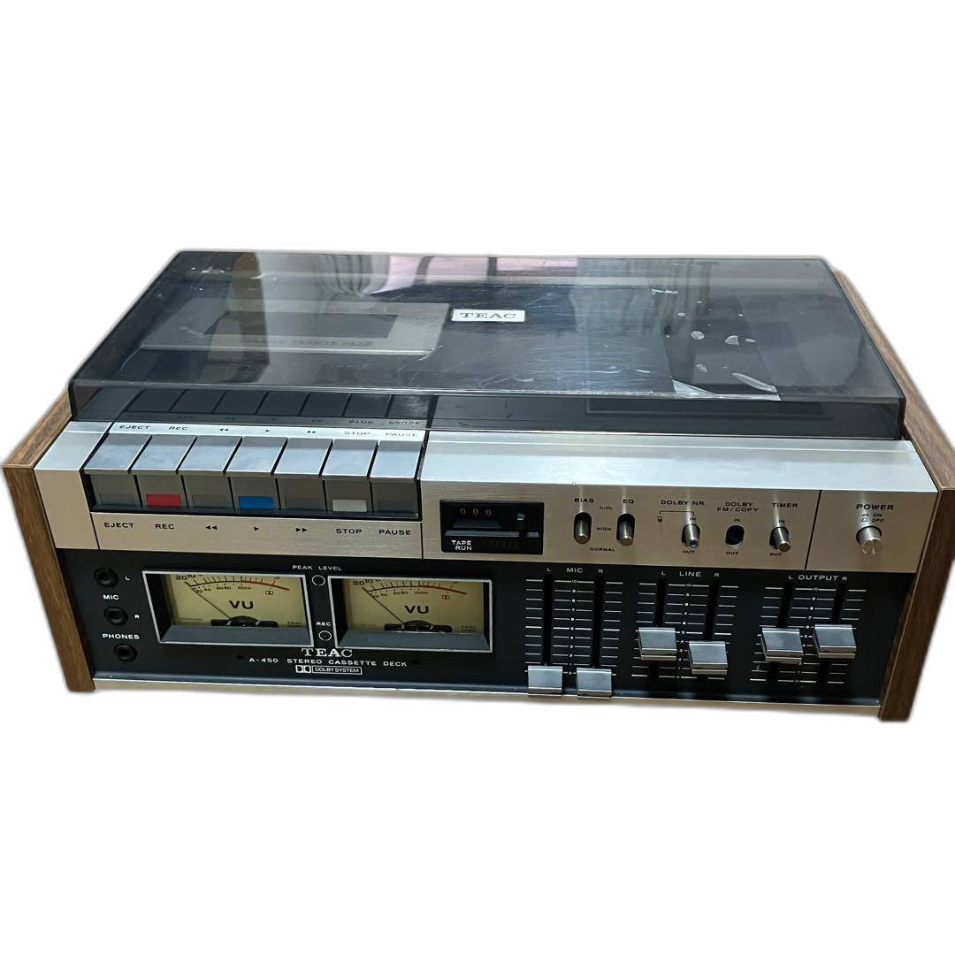 Teac Cd Md Cassette Deck A-450