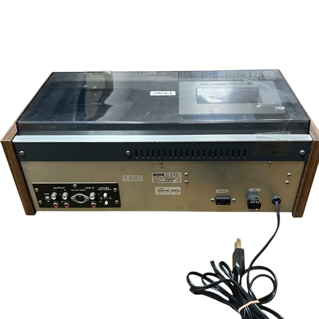 Teac Cd Md Cassette Deck A-450