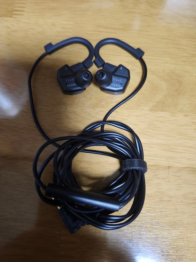 Final Wired Earphones Vr3000 For Gaming Matte Black