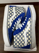 Supreme Sneakers 16Aw Vans Checker Logo Sk8-Hi Blue White