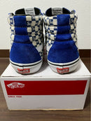 Supreme Sneakers 16Aw Vans Checker Logo Sk8-Hi Blue White