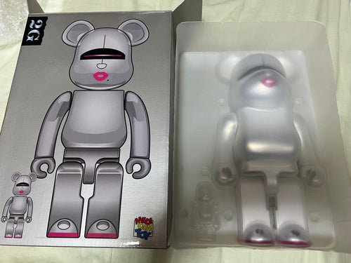 Be@Rbrick Kubrick Bearbrick Sorayama 2G Gold Silver 400%