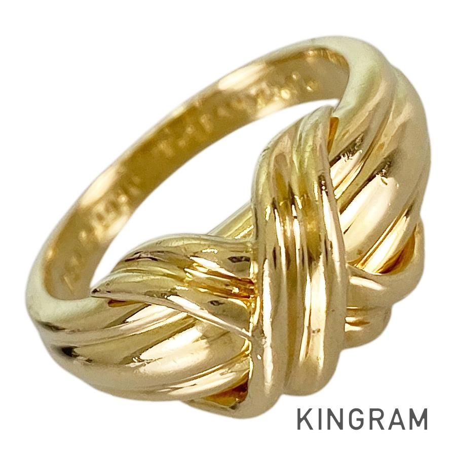 Tiffany Ring Tiffany&Co. K18Yg 10 (50) Sst