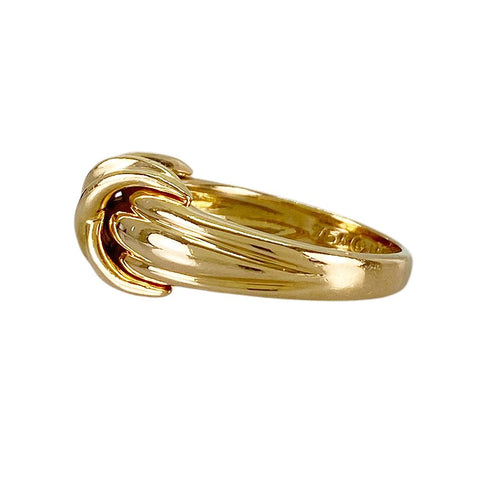 Tiffany Ring Tiffany&Co. K18Yg 10 (50) Sst