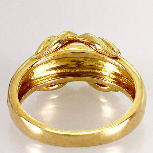 Tiffany Ring Tiffany&Co. K18Yg 10 (50) Sst