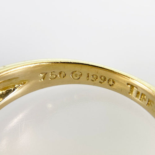 Tiffany Ring Tiffany&Co. K18Yg 10 (50) Sst