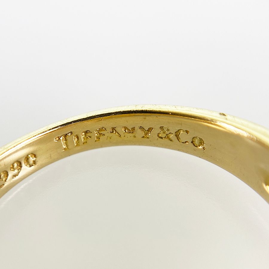 Tiffany Ring Tiffany&Co. K18Yg 10 (50) Sst