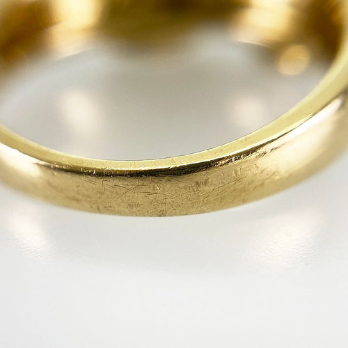 Tiffany Ring Tiffany&Co. K18Yg 10 (50) Sst