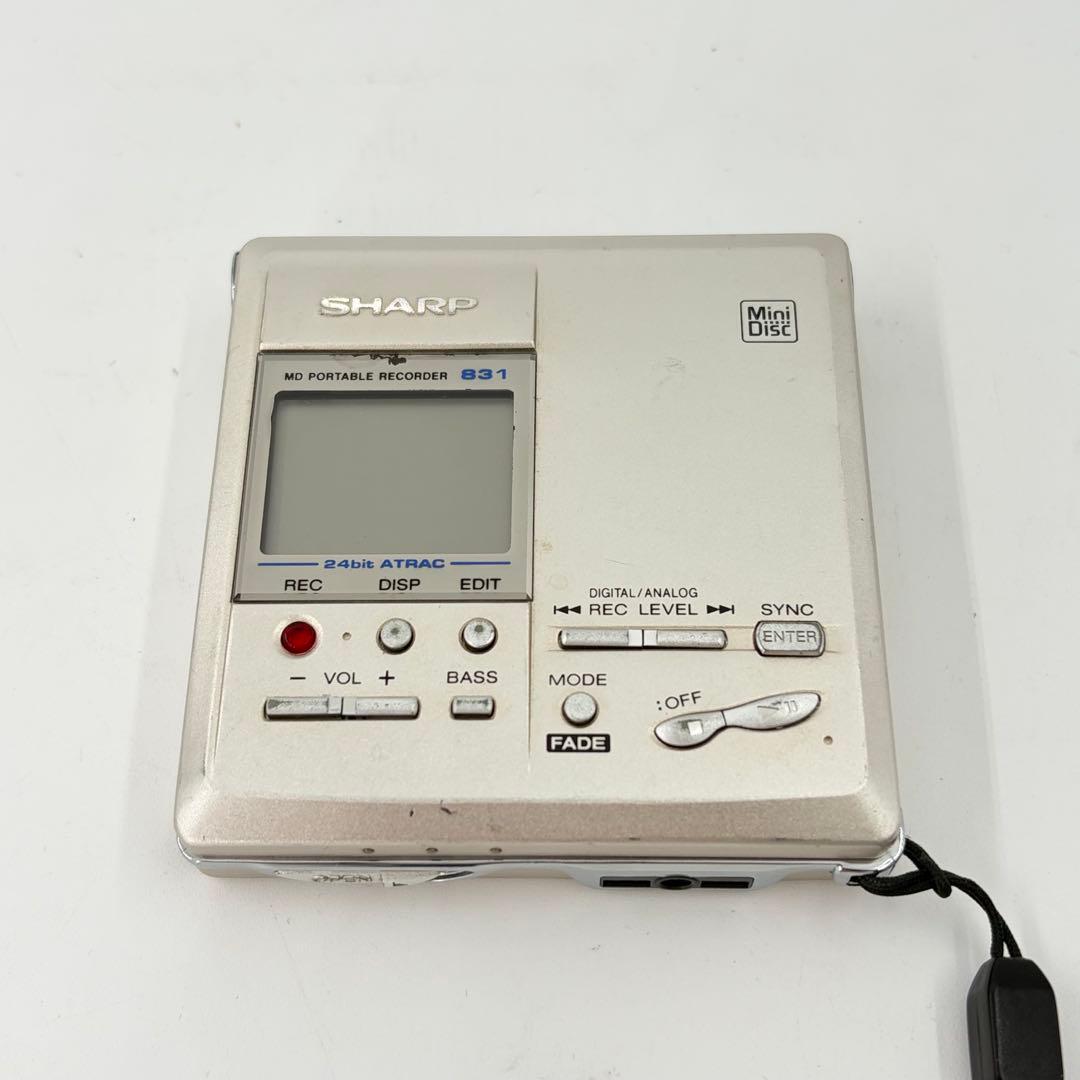 Sharp Portable Md Player Md-Mt831-S