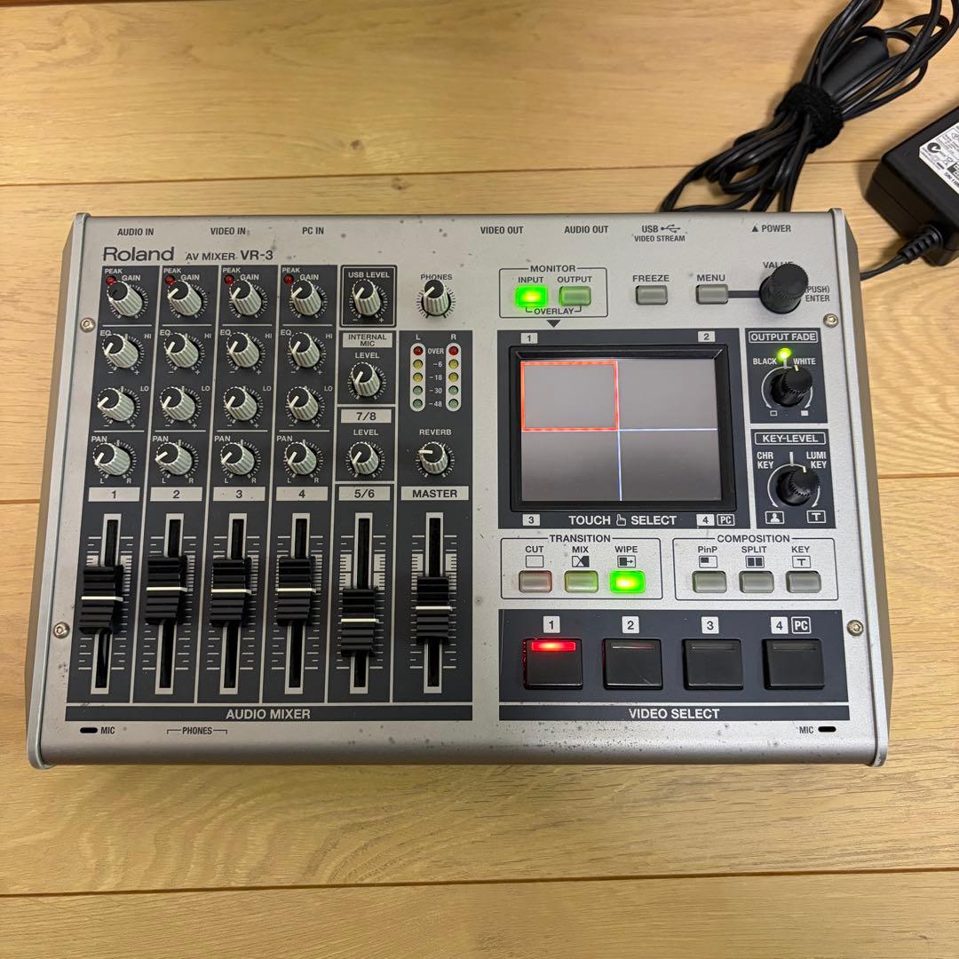 Roland Digital Mixers Vr-3 Av Pa