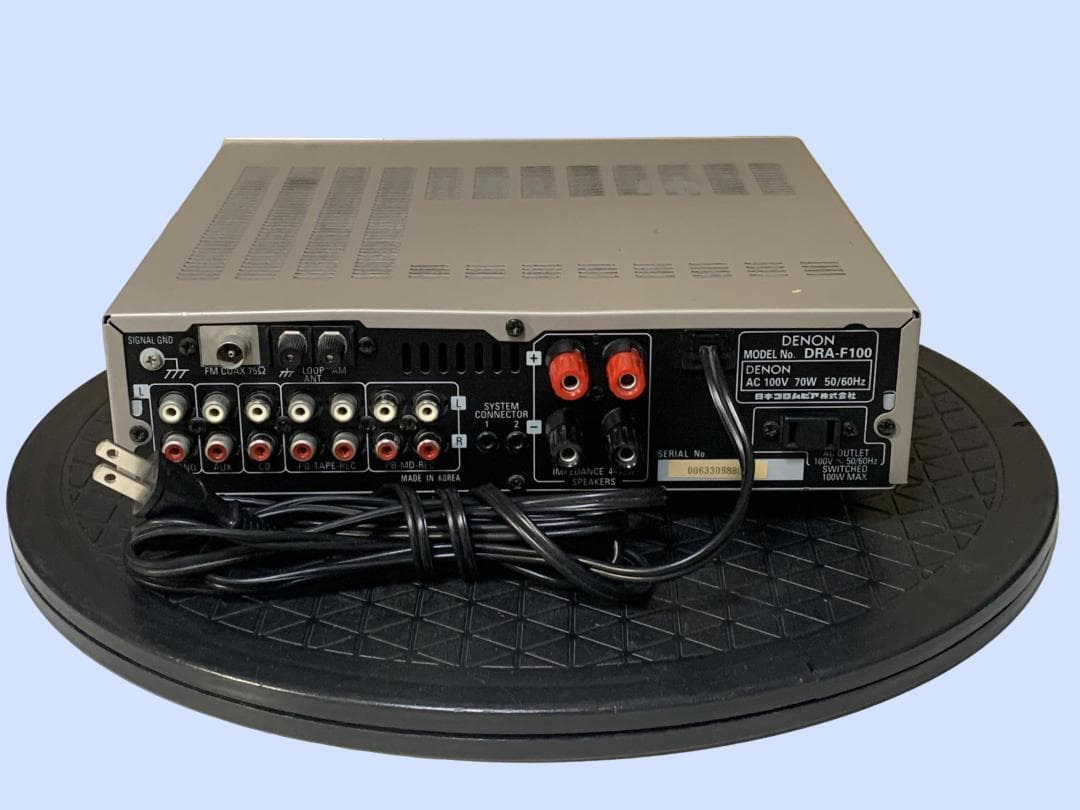 Integrated Amplifiers M9593 Denon Dra-F100