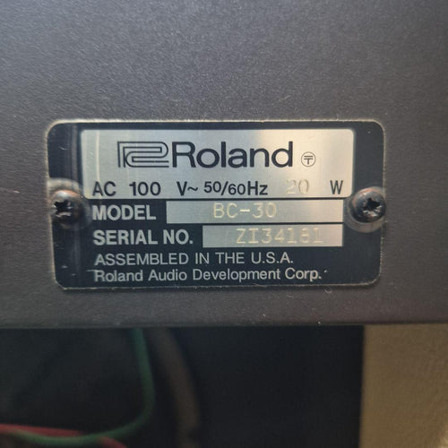 Roland Guitar Amplifier Bc-30Bluescube