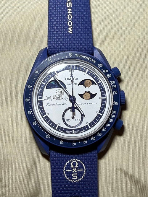 Quartz Watches Omega Swatch Moonshine Gold Sturgeon