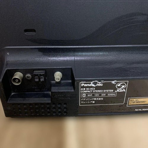 Panasonic Cd, Md Cassette Decks Sc-Hc3