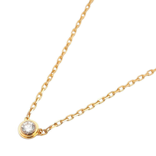 Cartier Necklace 38/41 K18Pg Used A