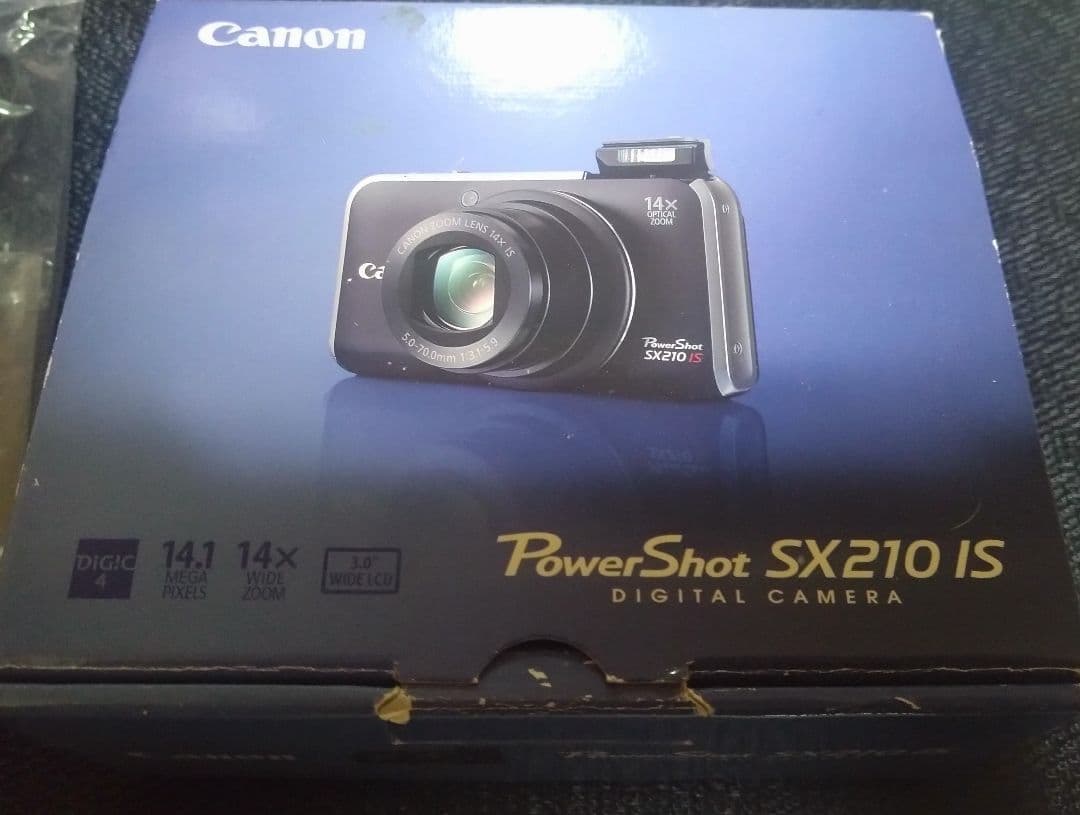 Canon Compact Digital Camera Powershot Sx210 Is