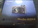 Canon Compact Digital Camera Powershot Sx210 Is