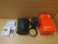 Lens (Zoom) Sony Fe 20-70Mm F4 G Sel2070G [E