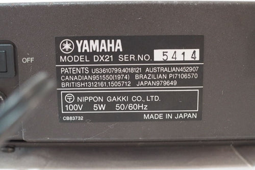 Others Yamaha Dx21