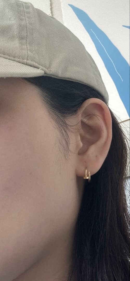 Cartier Earrings (Single) Yg 18K