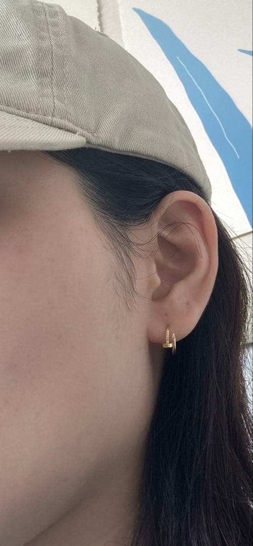 Cartier Earrings (Single) Yg 18K