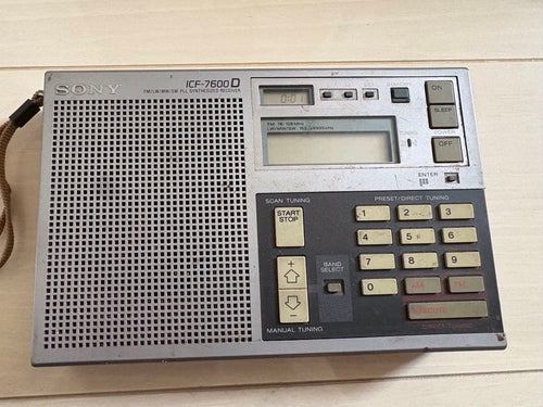 Sony Radios Radio Cassette Players Icf-7600D Fm Lw Mw Sw