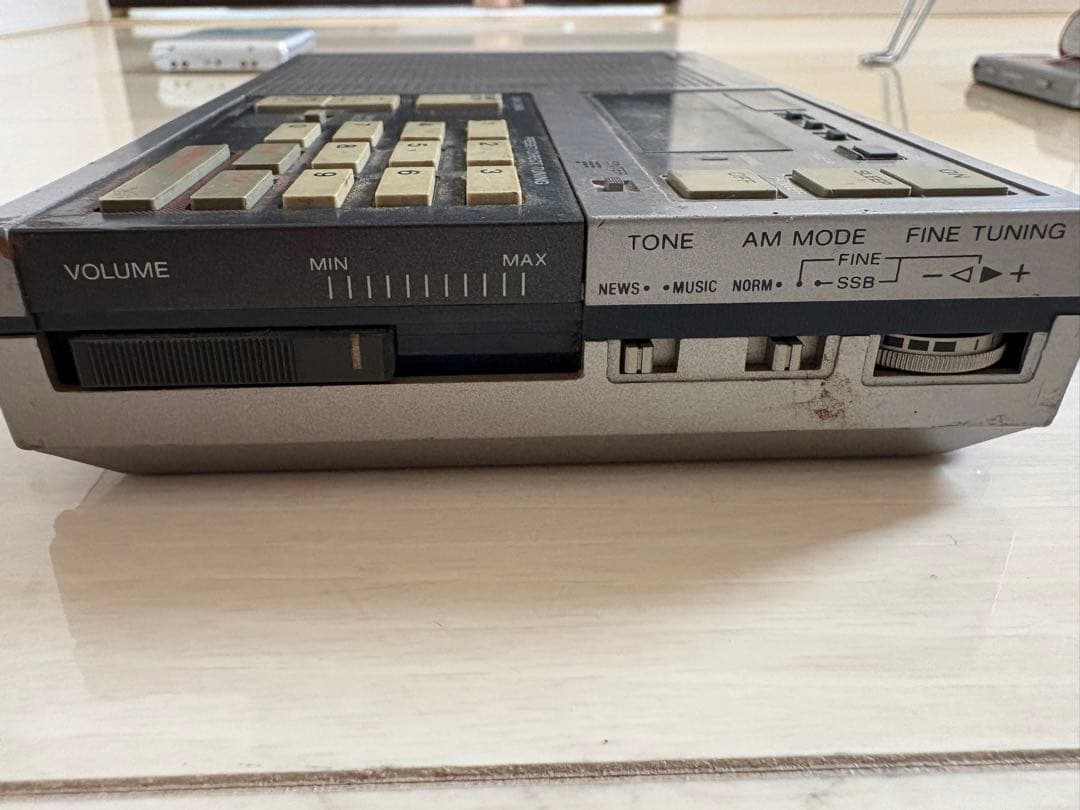 Sony Radios Radio Cassette Players Icf-7600D Fm Lw Mw Sw