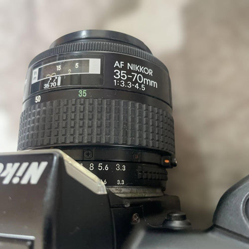 Nikon Slr Cameras (Film) F 401 Quartz Date Af Nikkor