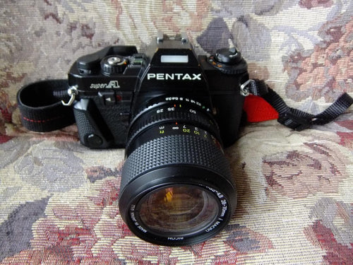 Pentax Slr Cameras (Film) Super A Rikenon P 28~70Mm