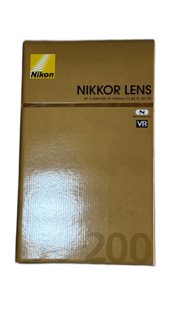 Nikon Lens (Zoom) Af-S Nikkor 70-200Mm F/2.8E Fl Ed Vr