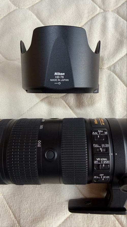 Nikon Lens (Zoom) Af-S Nikkor 70-200Mm F/2.8E Fl Ed Vr