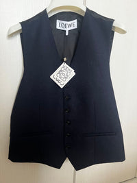 Loewe Vests Gilets Brand New, Unused Navy Vest