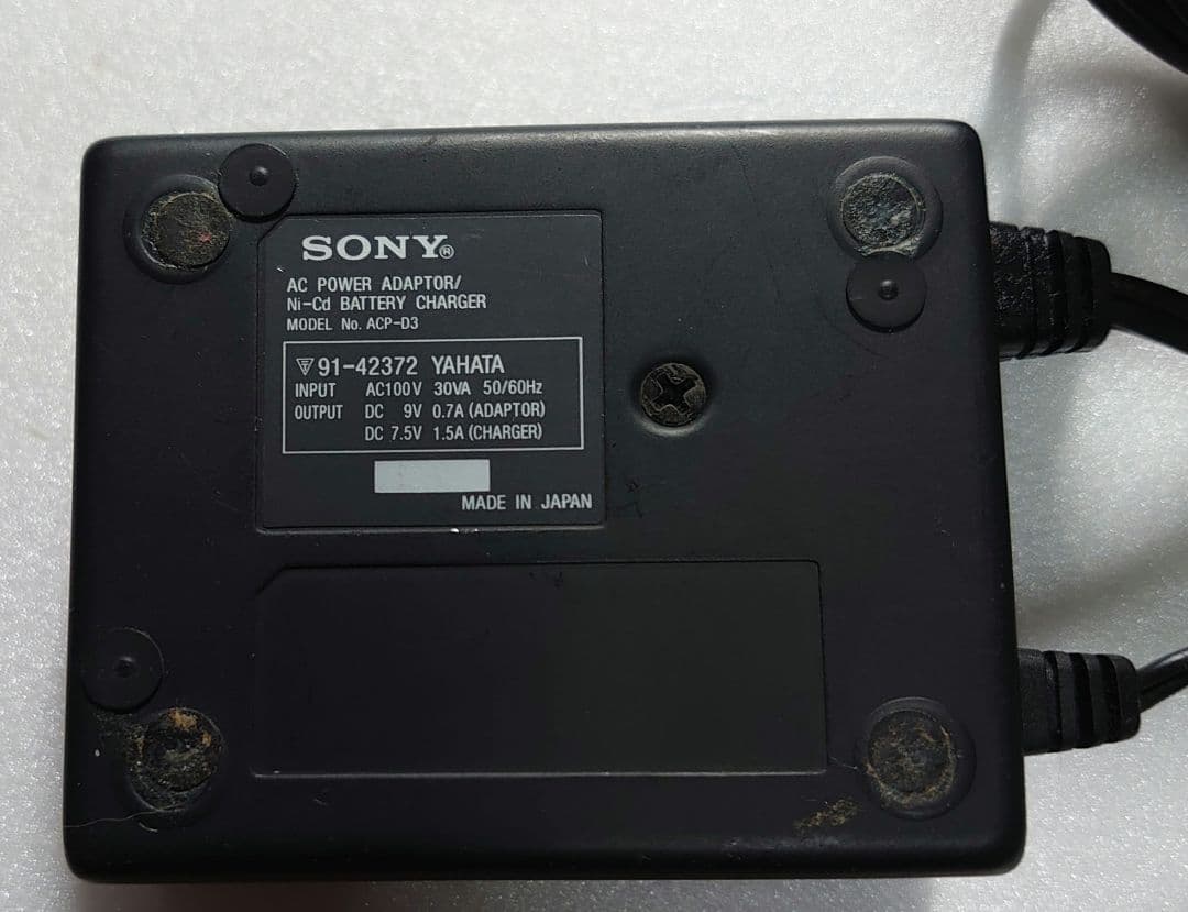 Sony Other Ac Power Adaptor Acp-D3