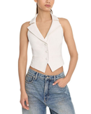 Jumper Blouson Good American Luxe Suiting Halter Vest Soft Shell