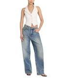 Jumper Blouson Good American Luxe Suiting Halter Vest Soft Shell