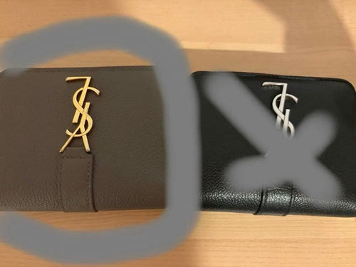 Yves Saint Laurent Bifold Wallets Ysl