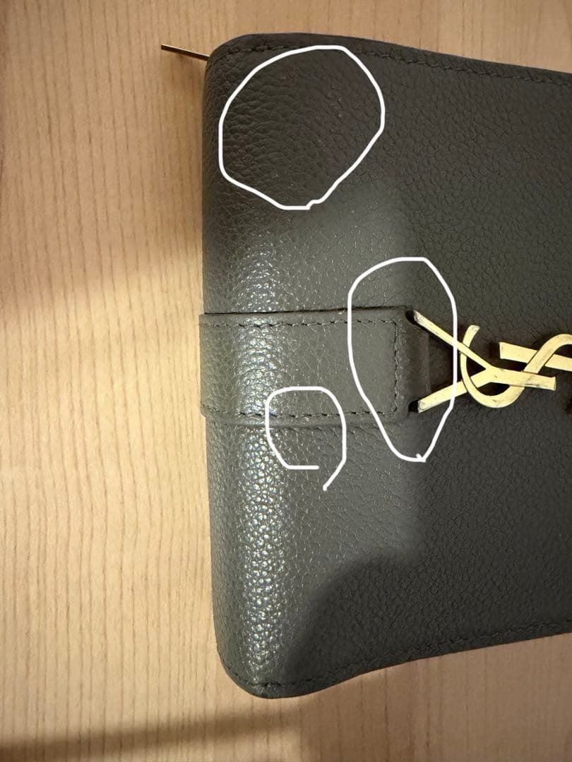 Yves Saint Laurent Bifold Wallets Ysl