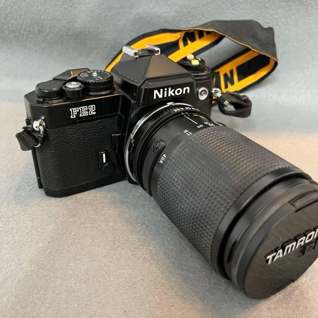 Nikon Slr Camera (Film) F Fe2 Tamron 70-210Mm
