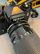 Nikon Slr Camera (Film) F Fe2 Tamron 70-210Mm