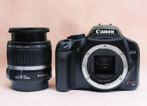 Digital Slr Canon Kiss X2 Ok Usm
