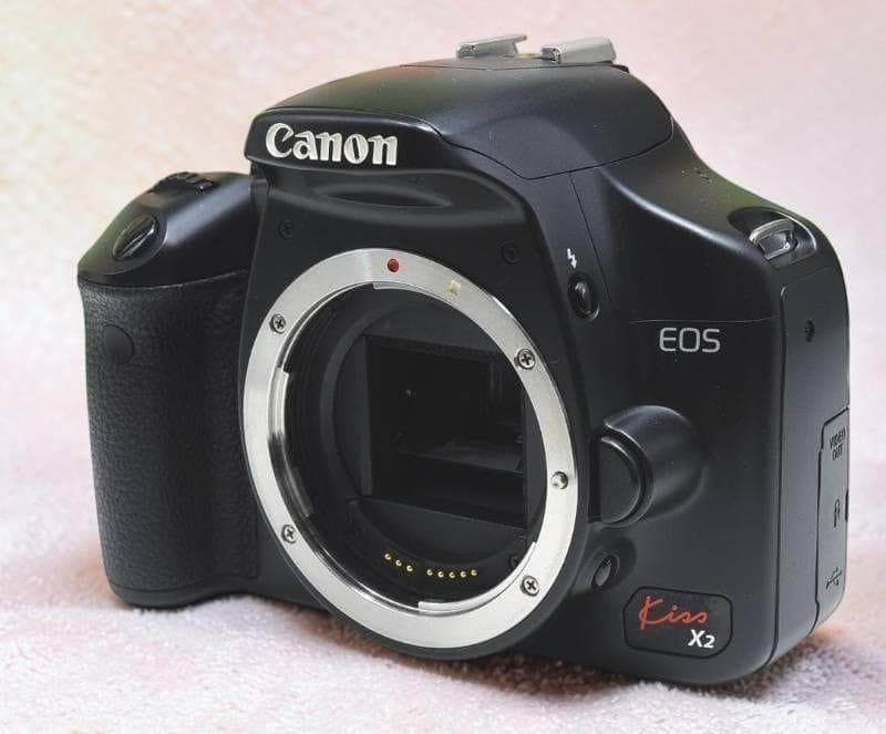 Digital Slr Canon Kiss X2 Ok Usm