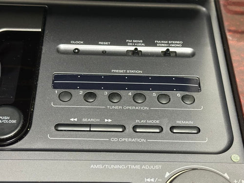 Sony Cd, Md Cassette Decks Celebrity D-3000
